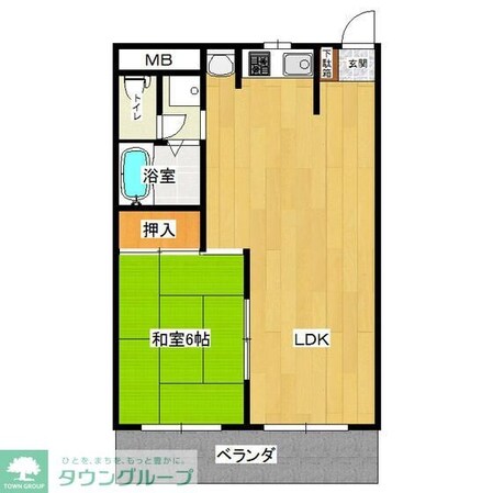 アーバンひかりの物件間取画像